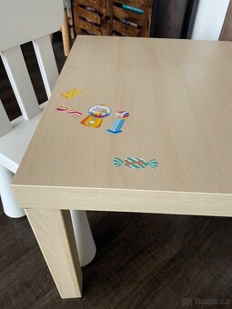 Ikea stolek a dvě židle - 2