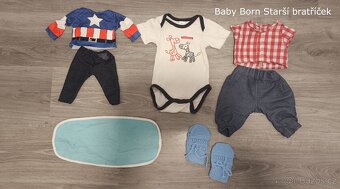 Panenky Llorens, Zapf a Baby Born včetně příslušenství - 2