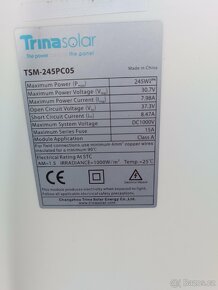 Fotovoltaické panely - 2