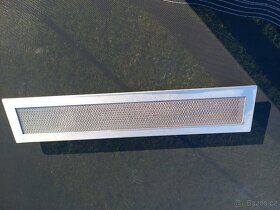 Prodám mřížky na krb nerez - 2