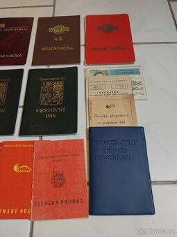 Staré  průkazy - 2