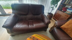 Kožená sedací souprava - 2