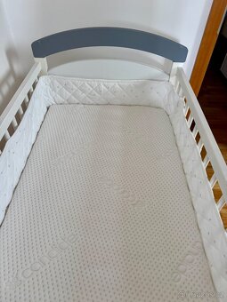 IKEA chránič na příčky postýlky, mantinel 60x120 - 2