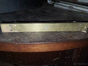 Starožitná mosazná vodováha - 2