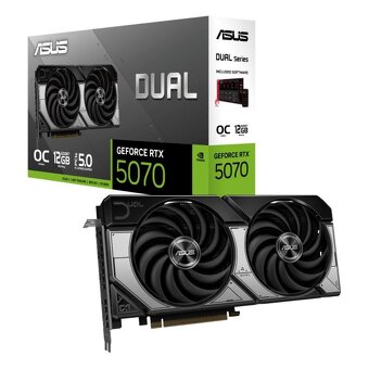 ASUS VGA NVIDIA GeForce RTX 5070 DUAL 12GB OC - 2
