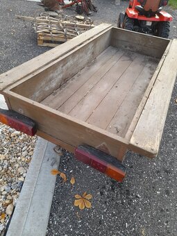 Vozík za malotraktor, čtyřkolku, auto - 2