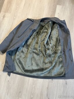 Vojenský kabát modrý. - 2