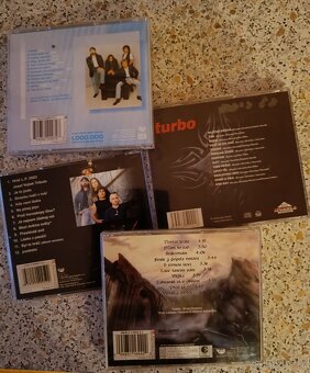 Prodám 4 x raritní CD TURBO - 2