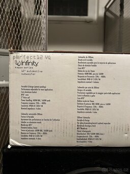 Prodám, subwoofer 400 rms, max 1600 watt. - 2