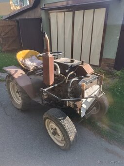 malotraktor domácí výroby - 2