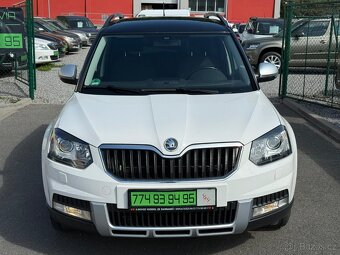 ►► ŠKODA YETI 2,0 TDI 4x4 - 103 kW, PARK. SENZORY, NAVI ◄◄ - 2