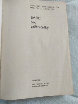 Basic pro začátečníky - Petr Kroha, Pavel Slavík -1988 - 2