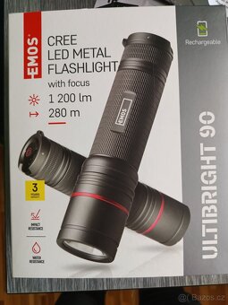 dobíjecí LED svítilna Emos Ultibright 90 - 2