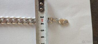 Masivní stříbrný náramek 32g - 2