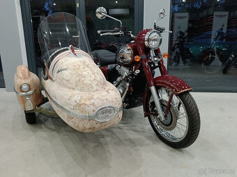 Velorex 560 – po renovaci, upravený pro JAWA 300 CL - 2
