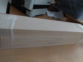 Dřevěný práh BK 800x150x20 mm, lakovaný - 2