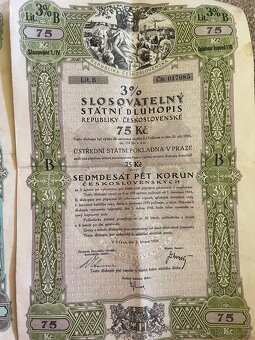 Dluhopisy 1926 - 2