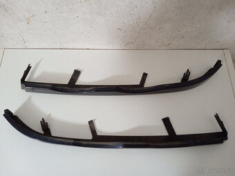 BMW E46 - krytky/lišty pod světla 2ks - orientblau metallic - 2