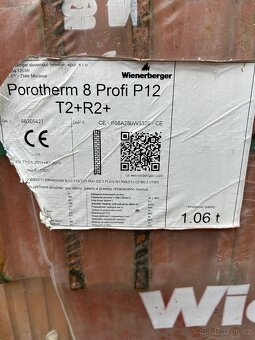 porotherm 8 profi p12 - 2