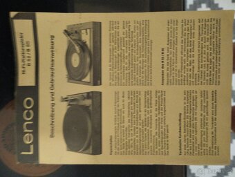 Gramofon Lenco B55 - 2