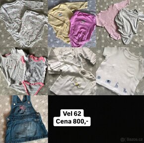 Balík oblečení vel 62 - 2