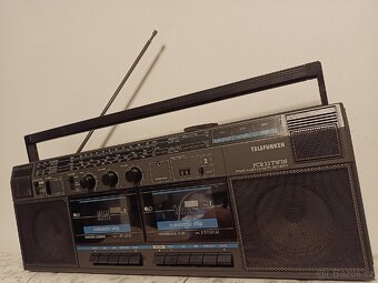 Telefunken PCR 33 twin radiomagnetofon retro 2 kazeťák - 2