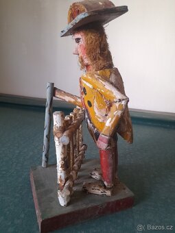 Starožitný dřevěný Krakonoš - 2