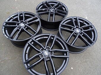 Alu disky černé na Audi, 18", 5x112, ET 38 , šířka 7,5J - 2