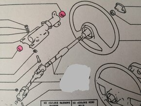 Jehlové uložení volantové tyče Fiat Uno/Ritmo/Regata/Tipo/Te - 2