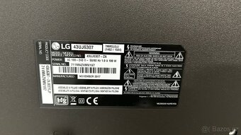 LG - televize - 108 cm - 2