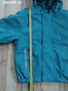 Pogumovaná , zateplená bunda vel.86-92 - 2