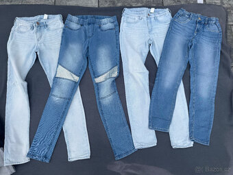 Dívčí oblečení vel. 142-158, větší množství - 2