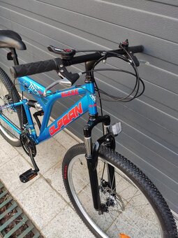 Nové celoodpružené kolo Olpran BLADE Full Disc 27,5" 19" r - 2