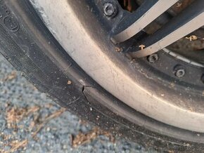 4x originální alu kola Ford 5x108 – 2x nové pneu (DOT 3723) - 2