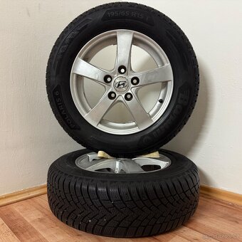 HYUNDAI/KIA 5x114,3 R15 ET45+ZIMNÍ 195/65R15 8,5mm - 2