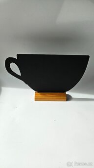 Popisovatelná stolní tabule - šálek/ hrnek - 2