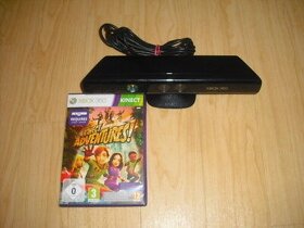 xbox 360 kinect kamera senzor - hra na cd adventures - 2