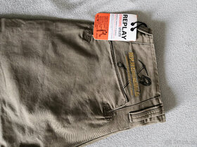 Nové dětské značkové kalhoty Replay, vel. W32/L34 - 2