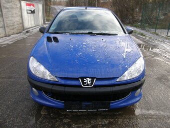 Peugeot 206 1.6 HDI KLIMA, 1 majitel - 2