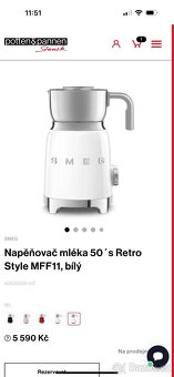 Napěňovač mléka SMEG - 2