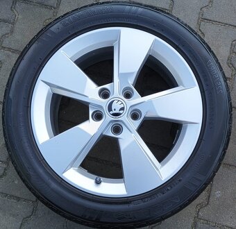 Disky originální Škoda Yeti, Octavia Scout 5x112 R17 Erebus - 2