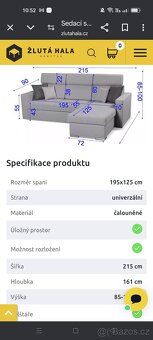 Sedaci souprava - 2