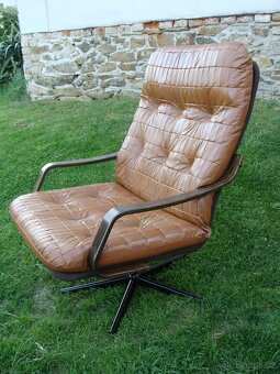 Kožené Vintage křeslo - 2