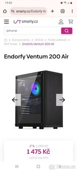 PC skříň endorfy ventum 200 air - 2