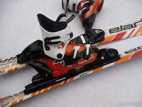 183. Detske lyže ELAN - 90cm + boty ROSSIGNOL 29 eu SET - 2