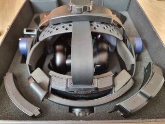 Pimax Crystal VR set, + DMAS sluchatka, + Pimax Topstrap - 2