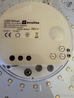 Svítidlo LED nástěnné se senzorem - 2