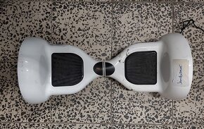 Hoverboard velký nafukovací kola bílý - 2
