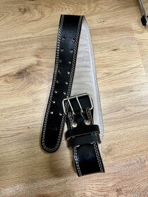 FITNEESS kozeny opasek Power Systém (M) 105 Cm - 2
