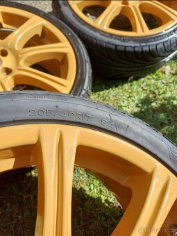 Alu kola 205/40/r17 ,rozteč 4x100 - 2